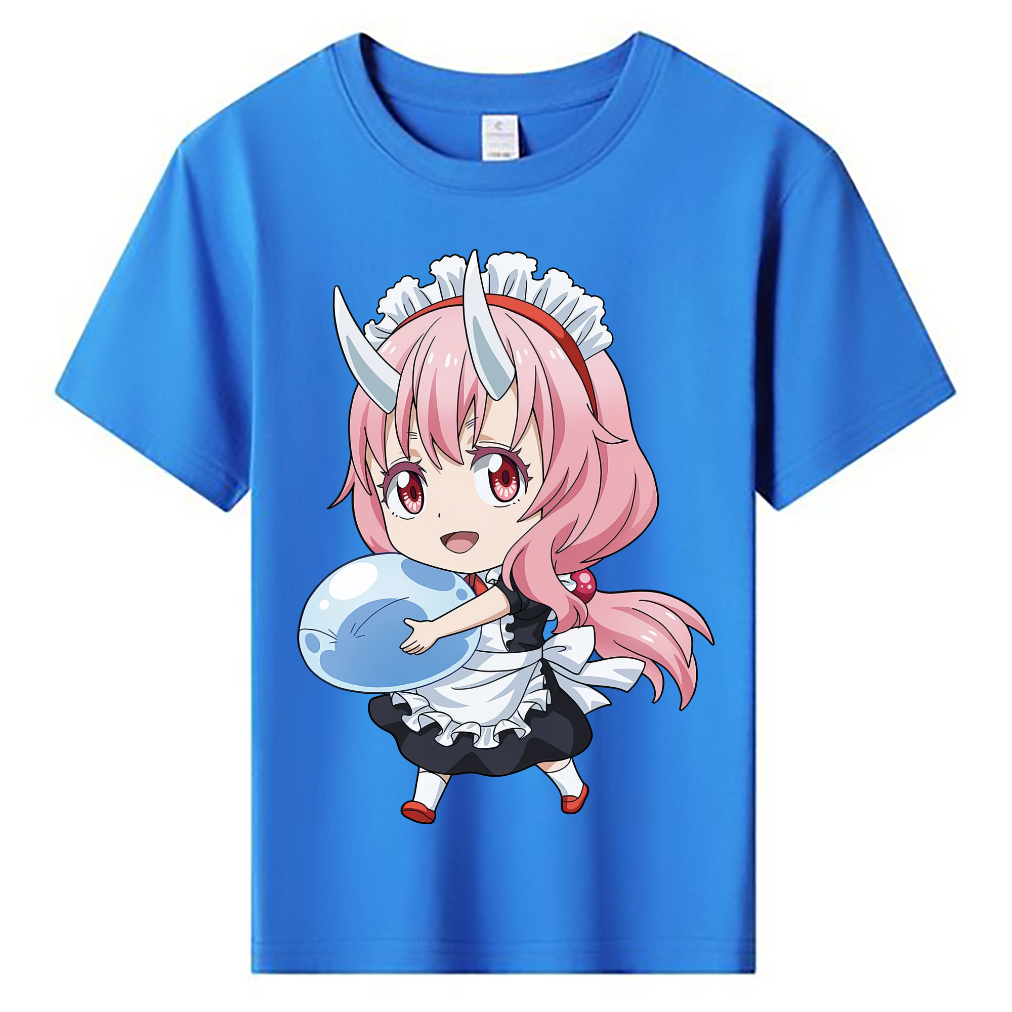（画像用） 転スラ Regarding Reincarnated to Slime 綿100％キッズTシャツ（フロントプリント）